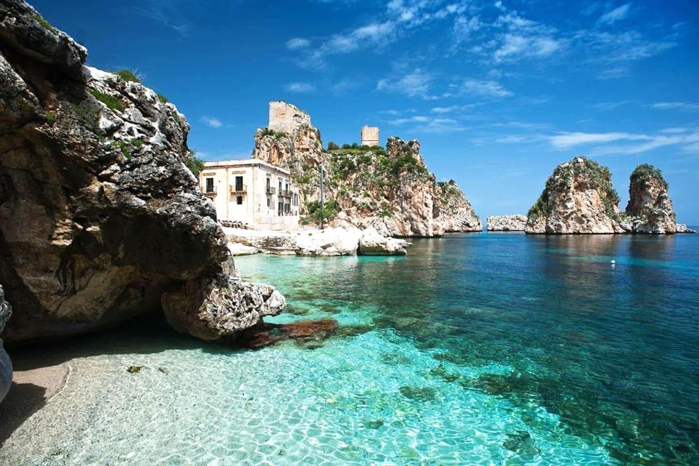 Villa Hibiscus Scopello Scopello  Exterior foto